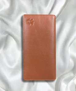 Signature Long Wallet (Light Brown)
