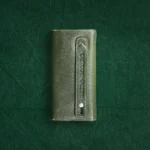 Aura Series Long Wallet (Olive Green)