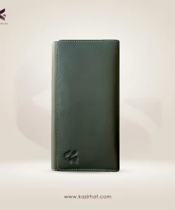 Aura Series Long Wallet (Olive Green)