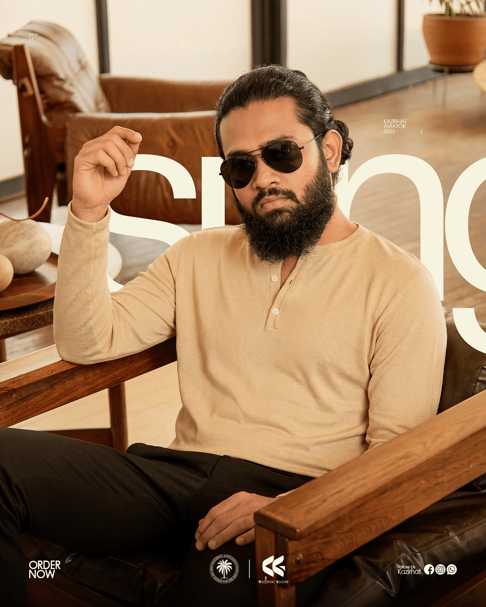 Kazirhat 3025 – Classic Aviator